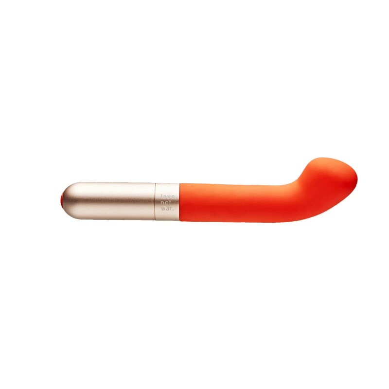 Вібратор для точки G Love Not War Liebe Orange оранжевого кольору - Изображение 3