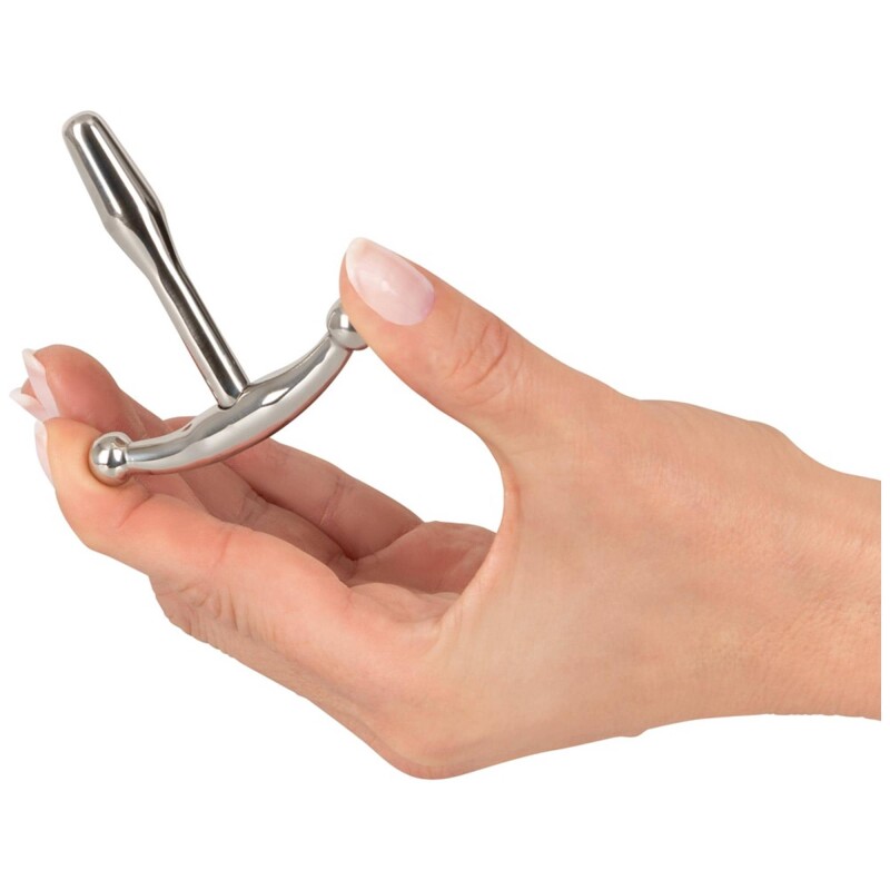 Уретральний катетер You2Toys Penisplug, сріблястий, 6.5 х 1.1 см - Зображення 3