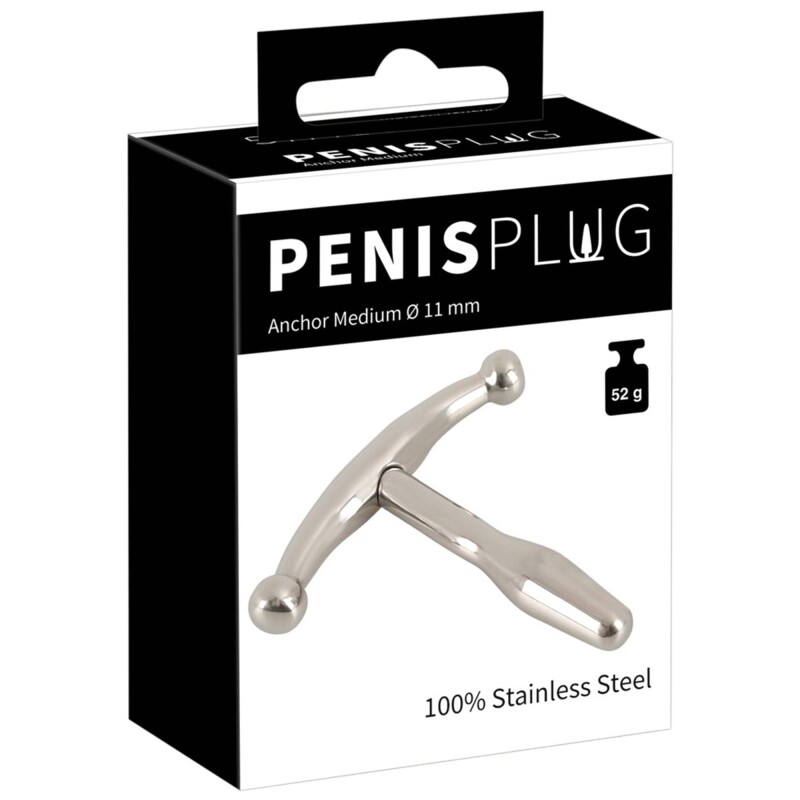 Уретральний катетер You2Toys Penisplug, сріблястий, 6.5 х 1.1 см - Зображення 1