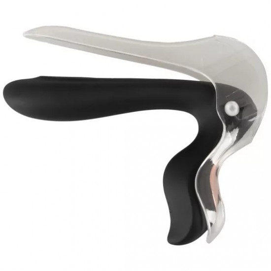 Вагінальне дзеркало зі світлодіодною підсвіткою Bad Kitty Vibrating Speculum