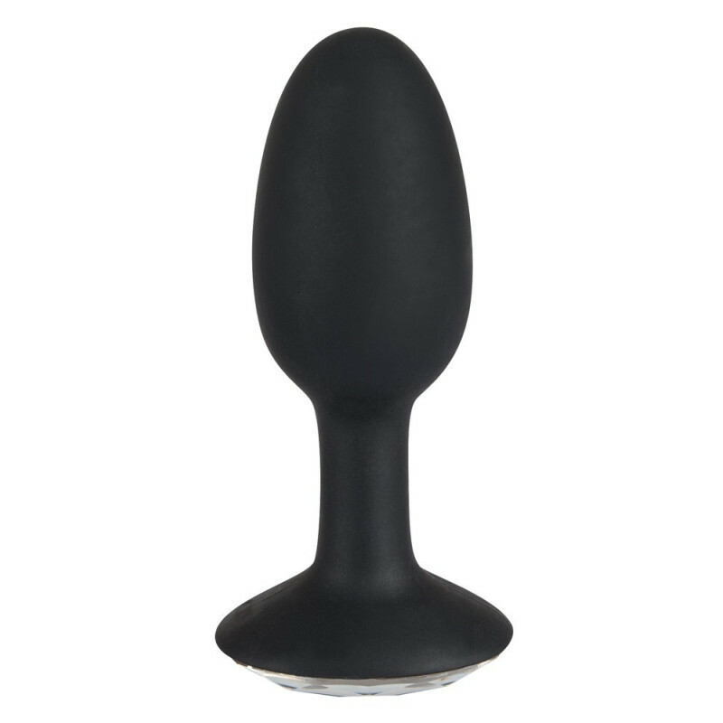 Анальна пробка зі стразом You2Toys Butt Plug Diamond S, силікон, чорна - Зображення 2