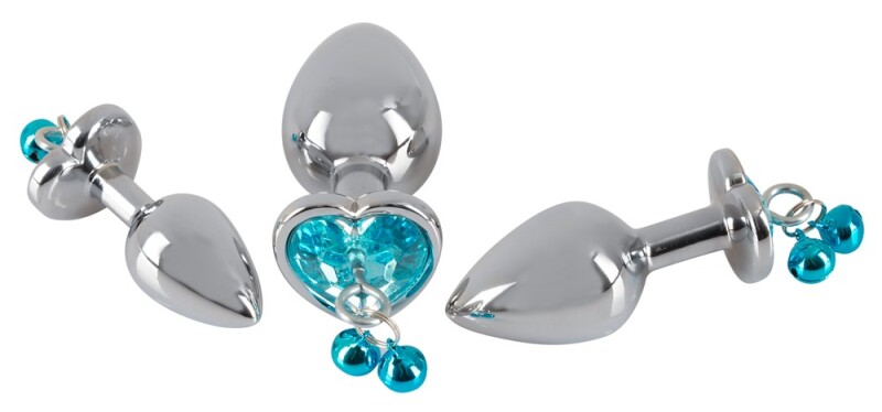 Набір анальних пробок з камінням і повідцем You2Toys Butt Plug Set - Зображення 5