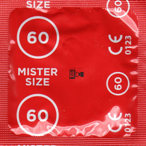 Презервативи з натурального латексу Mister Size 60 мм, 10 штуки - Зображення 2