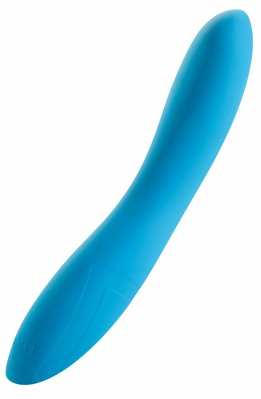 Нереалістичний фалоімітатор Laid D.1 Dildo з медичного силікону, голубий, 20 см х 3.5 см - Зображення 2