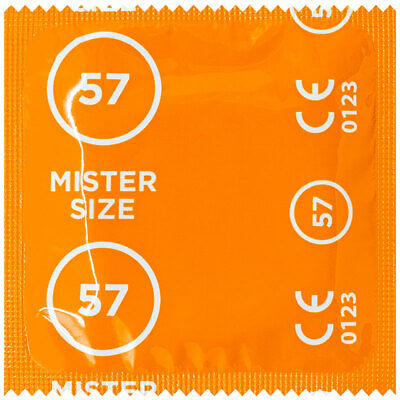 Презервативи з натурального латексу Mister Size 57 мм, 10 штук - Зображення 2