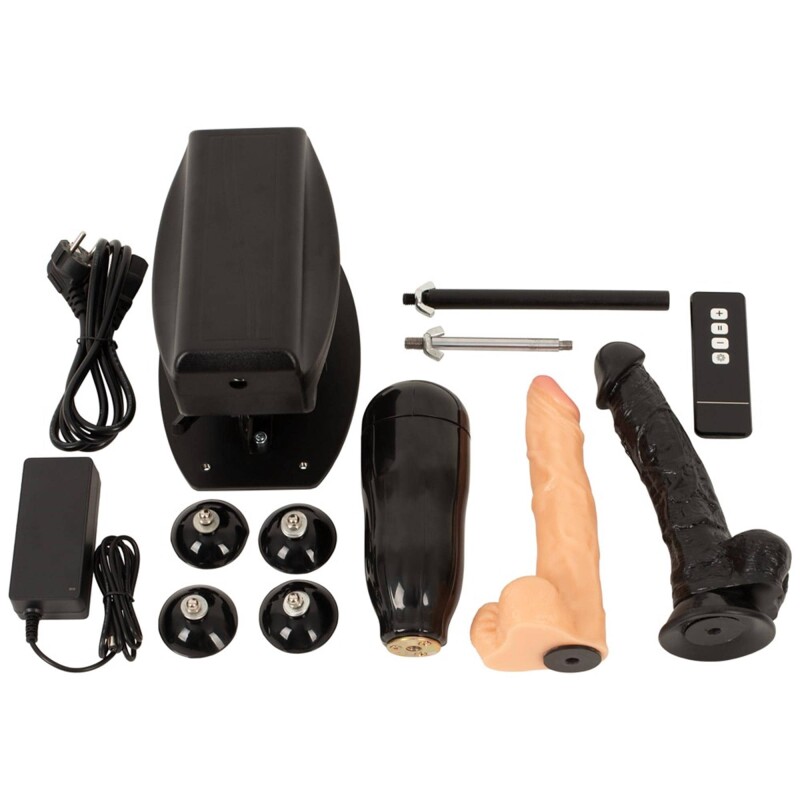 Секс-машина компактна The Banger Fucking Machine, 3 насадки - Зображення 9