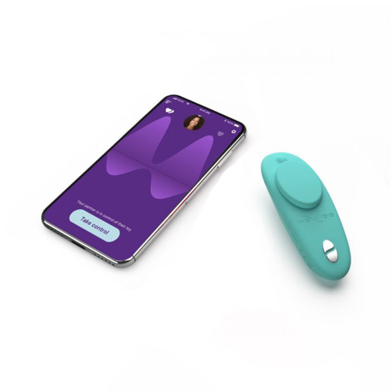 Вібратор у трусики Moxie+ від We-Vibe, на магніті, з керуванням з телефону, м'ятний - Зображення 5