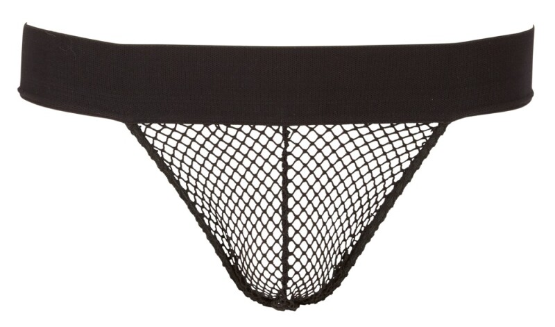 Джоки сексуальні з сіткою Svenjoyment Men's Jockstrap, S, чорні - Зображення 3