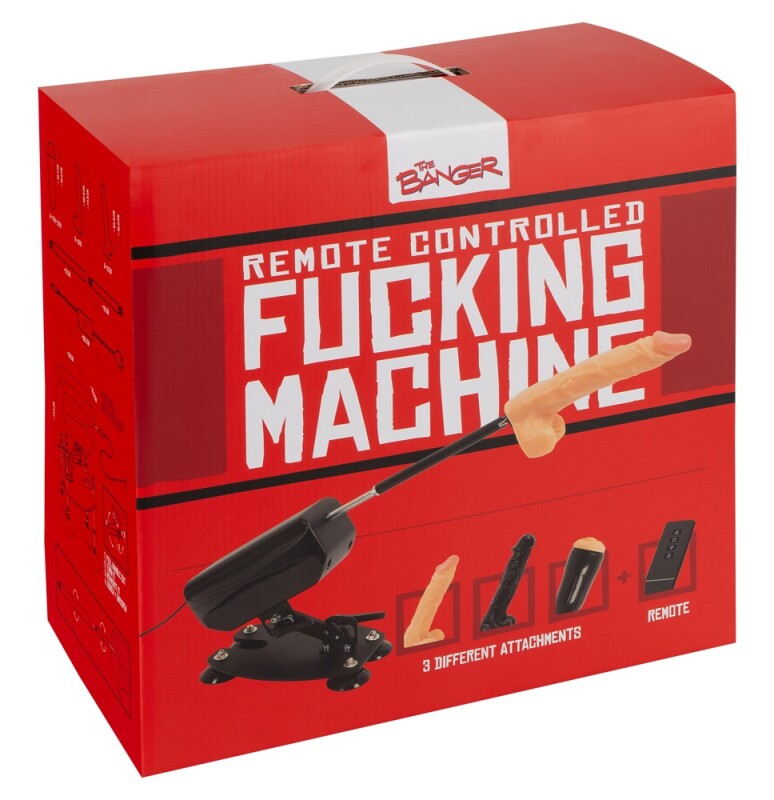 Секс-машина компактна The Banger Fucking Machine, 3 насадки - Зображення 1