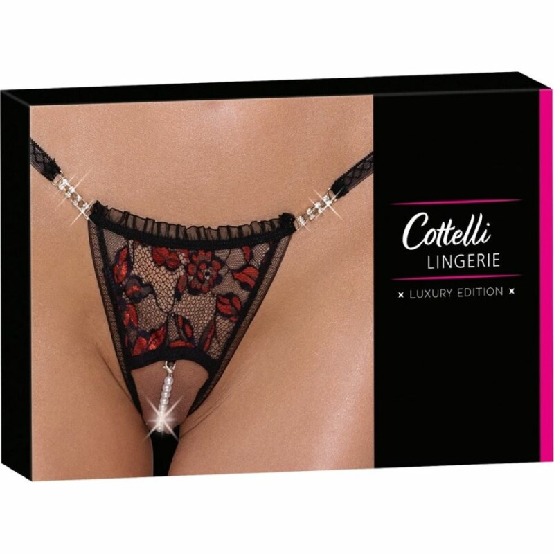 Сексуальні стрінги CROTCHLESS STRING PEARL - Зображення 1