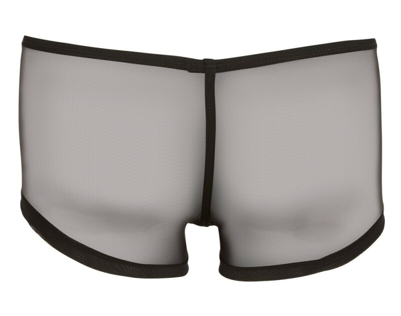 Чоловічі шорти боксери Men's Pants, М, напівпрозорі, чорні - Зображення 6
