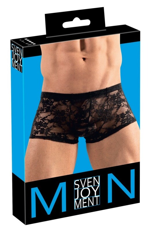 Боксери мереживні Svenjoyment Men's Pants, S, чорні - Изображение 5