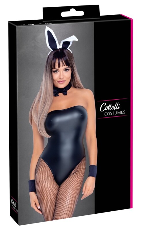 Костюм сексі кролика Cottelli Costumes Bunny Body, M, 5 предметів - Изображение 5