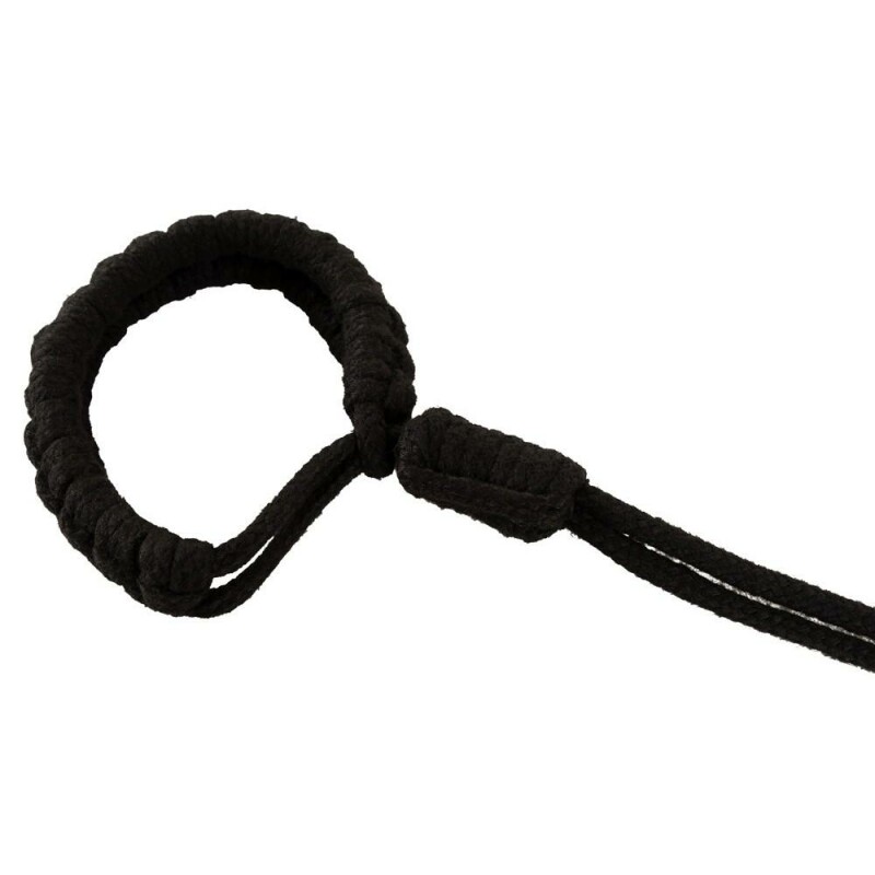 Наручники з бондажної мотузки Bad Kitty Handcuffs 1, чорні - Зображення 4