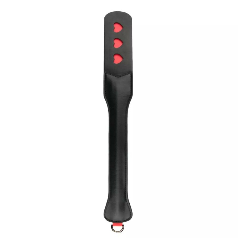 Паддл довгий із серцями Easytoys чорний, 47 см