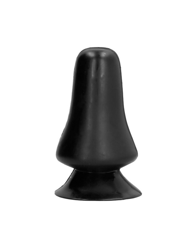 Анальний плаг для фістингу All Black, чорний, 12 см