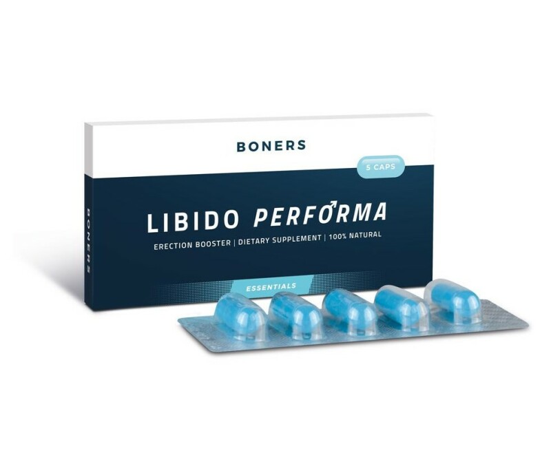 Таблетки для посилення ерекції Libido Performa Boners, 5 шт.