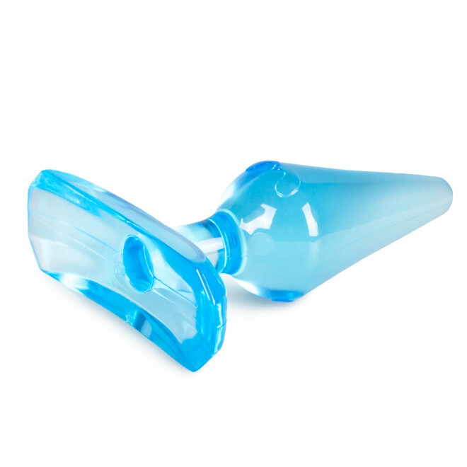 Анальна пробка Easytoys The Assifier блакитна - Зображення 2