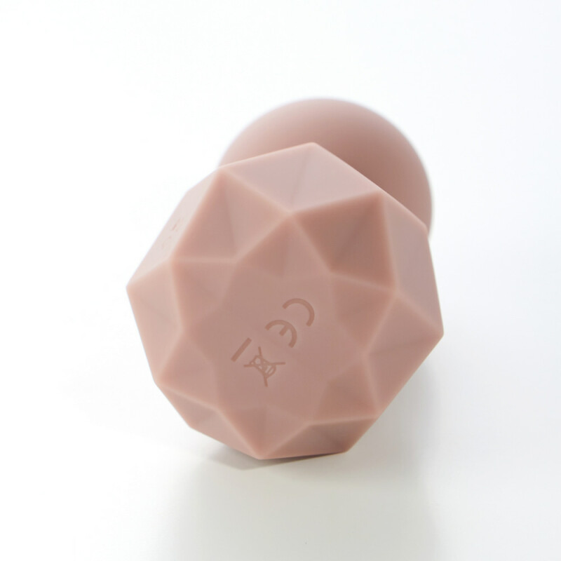 Вібратор для клітора Sweet Em Crystal у формі кристала з гранями, рожевий, 8 х 4.8 см - Изображение 2