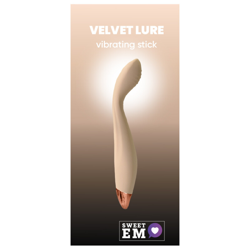 Вібратор для точки G Sweet Em Vibrating Stick жовтий, 18.5 х 3 см - Изображение 1