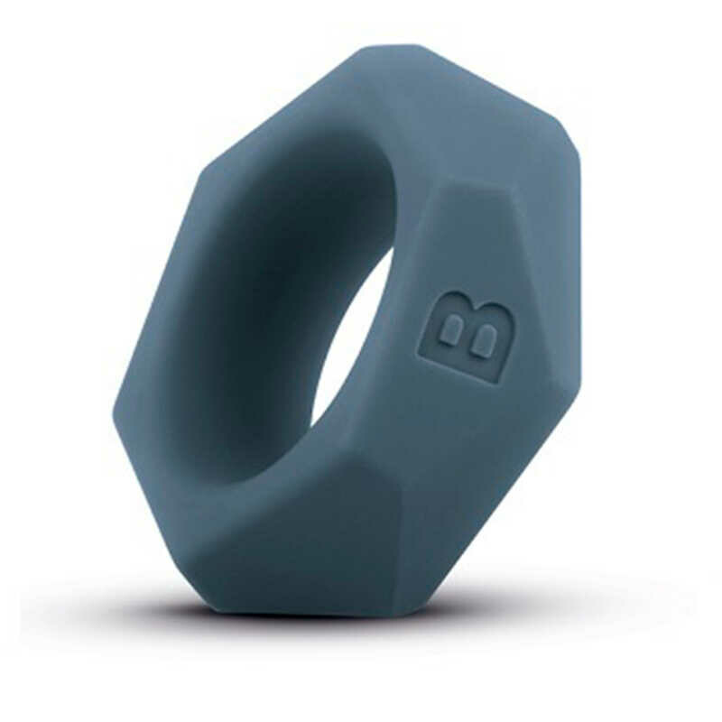 Boners Diamond Cock Ring - Grey
