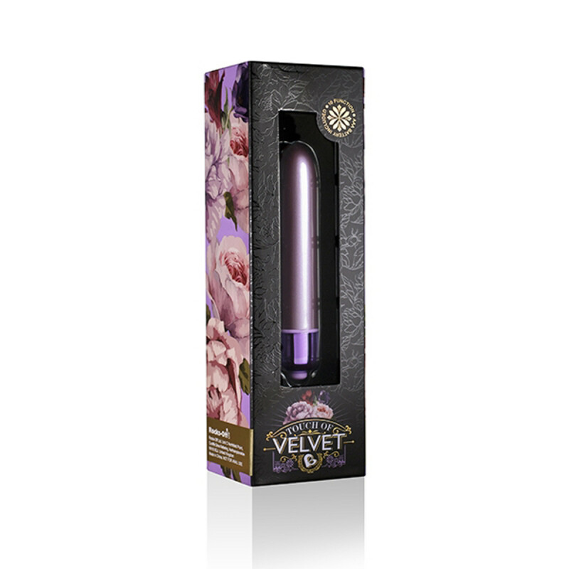 Віброкуля Touch of Velvet Rocks Off, лілова, 10 х 1.5 см - Изображение 1