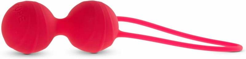 Вагінальні кульки Lusty Lady Cupe, силіконові, рожеві, 2 х 40 г - Зображення 2