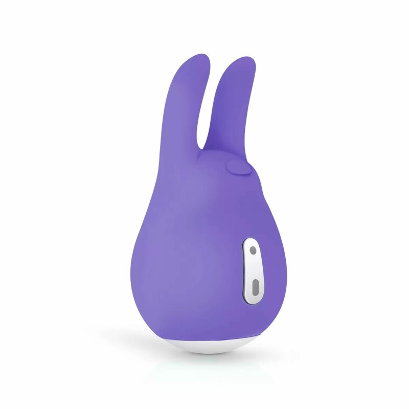 Вібратор для клітора Good Vibes Only Tedy силіконовий, фіолетовий, 9.5 х 5 см - Изображение 1
