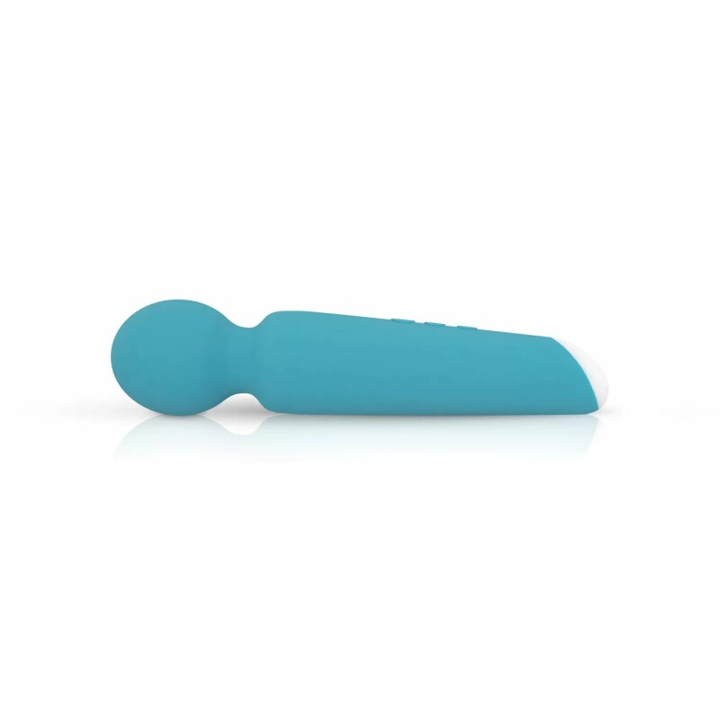 Вібратор-мікрофон Maria Cala Azul, силіконовий, блакитний, 19 х 4.6 см - Изображение 3