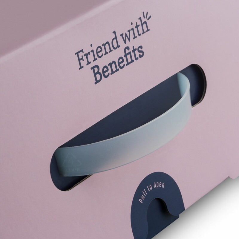 Мастурбатор реалістичний з двома отворами Trinity Rose Friend with Benefits, коричневий - Изображение 1