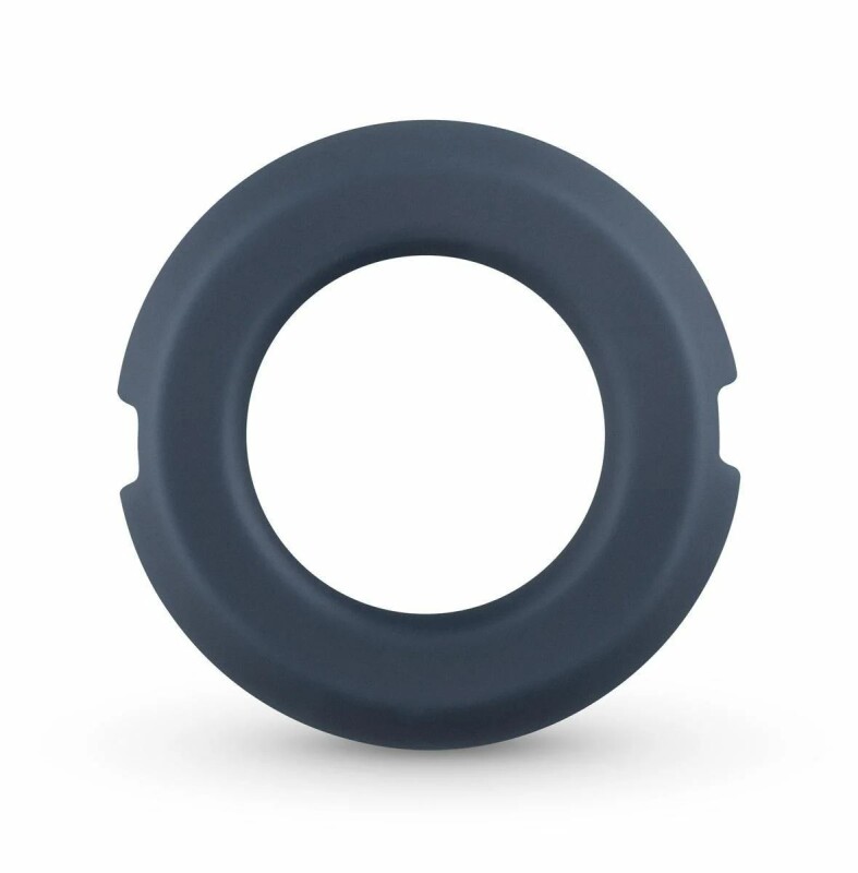 Кільце для члена Boners Cock Ring With Steel Core сіре, 3.7 см