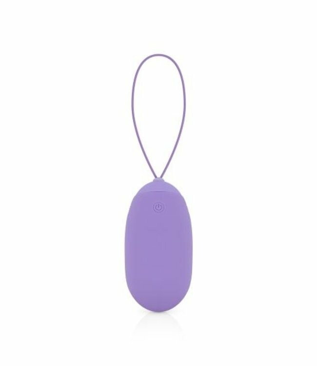 Віброяйце XL Easytoys, з дистанційним пультом, силіконове, лілове, 8 х 3.8 см - Зображення 2