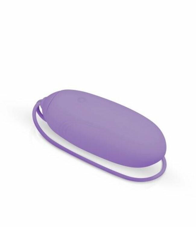 Віброяйце XL Easytoys, з дистанційним пультом, силіконове, лілове, 8 х 3.8 см - Зображення 3