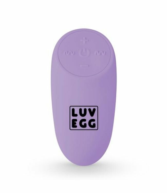 Віброяйце XL Easytoys, з дистанційним пультом, силіконове, лілове, 8 х 3.8 см - Зображення 4