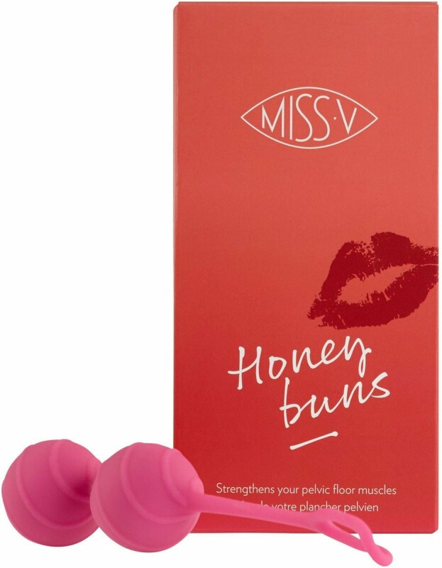 Вагінальні кульки Honeybuns Passion силіконові, рожеві, 15 х 3 см