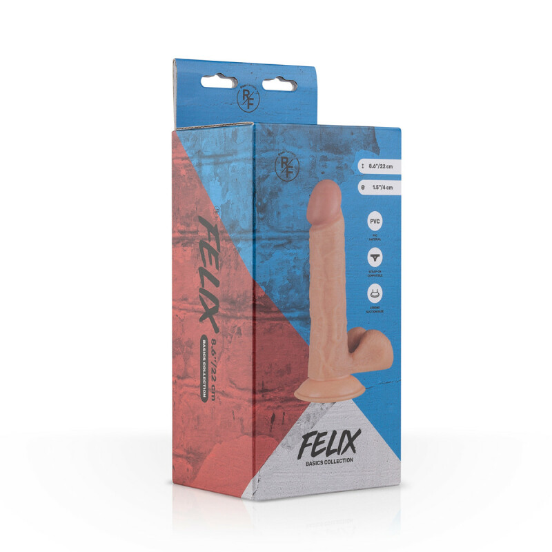Фалоімітатор, Felix Realistic Dildo, 22 см.
