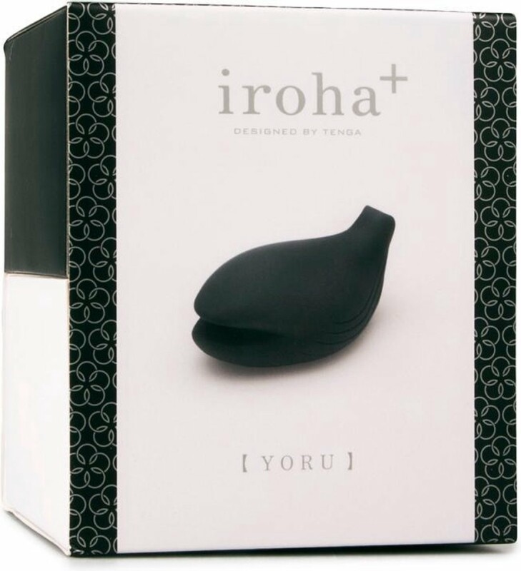 Вібратор для клітора у формі кита Iroha+ Yoru Tenga, медичний силікон, чорний - Изображение 1