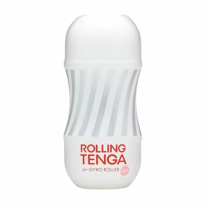 Мастурбатор нереалістичний Tenga Rolling Gentle, білий, 15.5 х 7 см