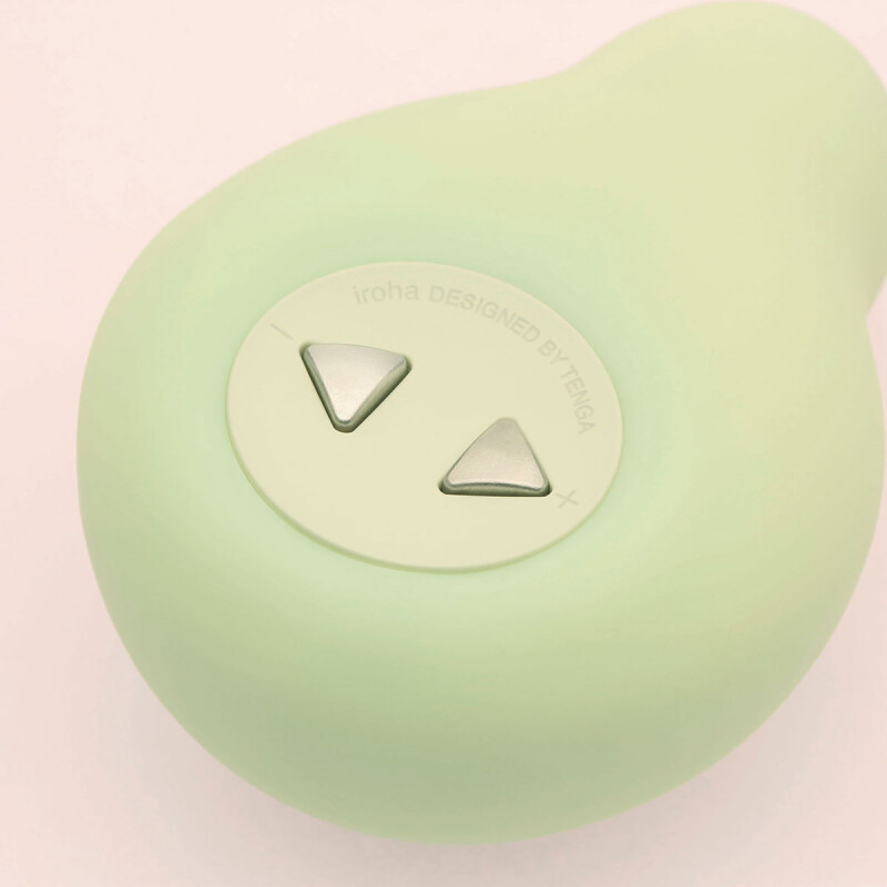 Вібратор для клітора Iroha Midori Tenga, медичний силікон, м'якість зефіру, зелений - Зображення 2