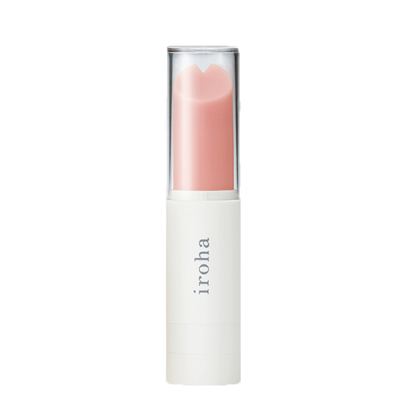 Вібропуля у вигляді помади Iroha Stick Tenga, медичний силікон, рожева з білим