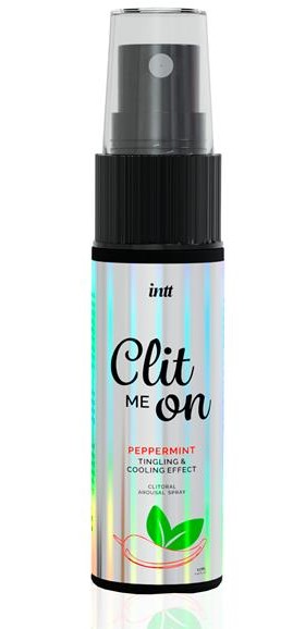 Спрей кліторальний для збудження Intt Clit Me On, з перцевою м'ятою, 12 мл