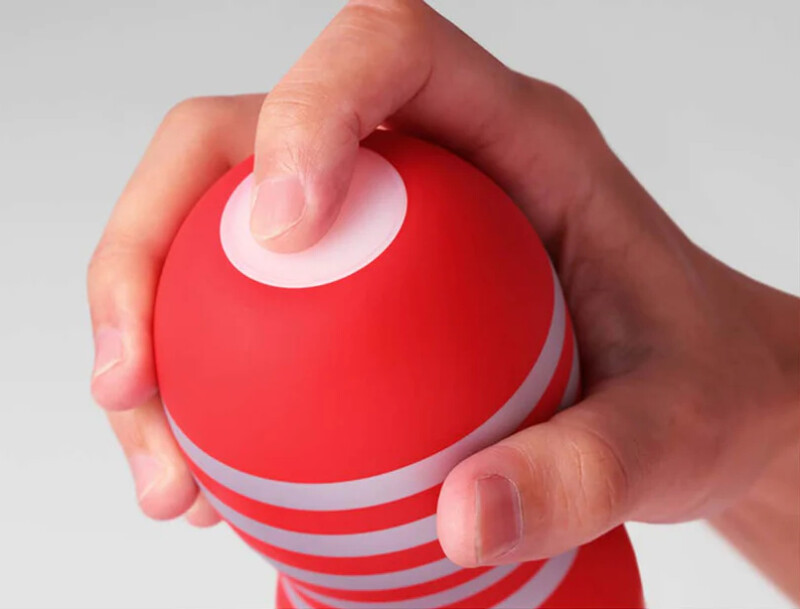 Мастубатор хай-тек рельєфний Tenga Air Flow Gentle, білий, 15.5 х 7 см - Изображение 3