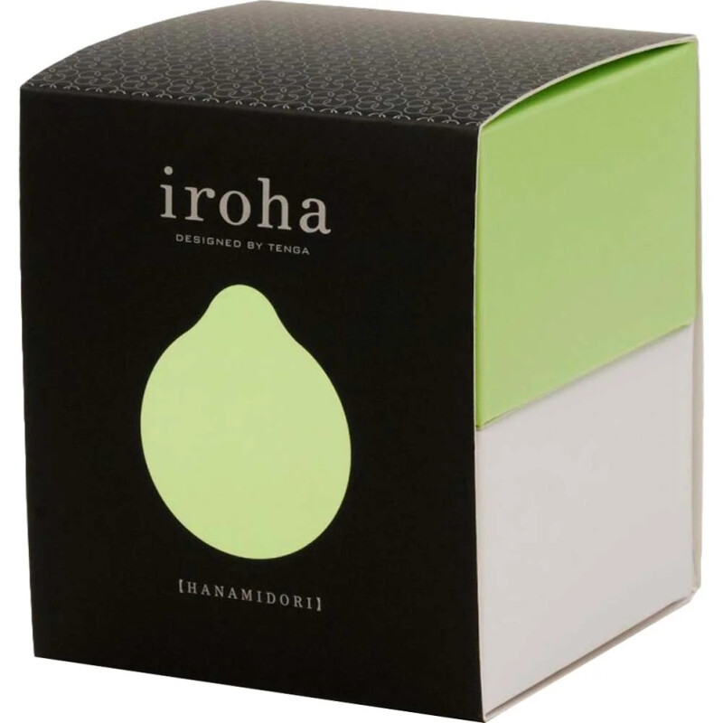 Вібратор для клітора Iroha Midori Tenga, медичний силікон, м'якість зефіру, зелений - Зображення 1
