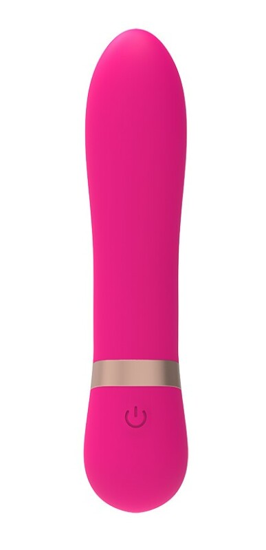 Міні вібратор Romp Vibe Chisa, силіконовий, рожевий, 11.9 х 2.6 см
