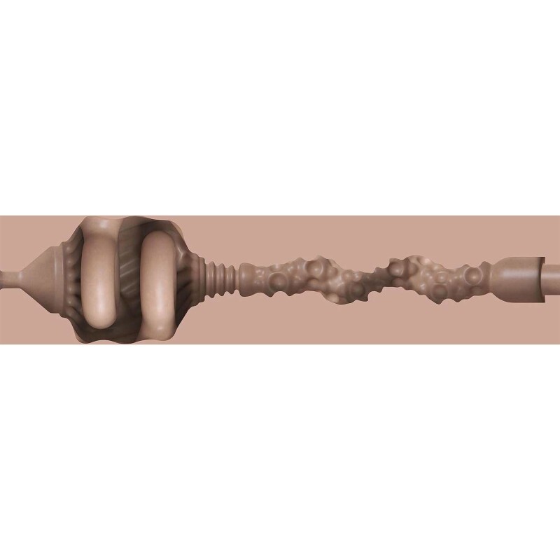 Мастурбатор анус у колбі Fleshlight Boost реалістичний, бежевий, 24.7 х 10 см - Зображення 4