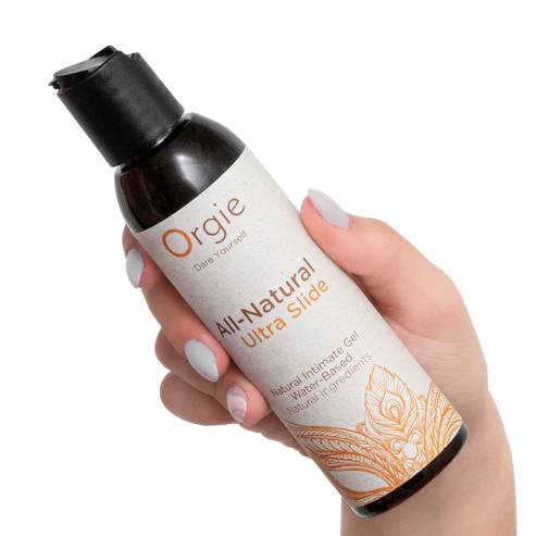 Лубрикант ультраковзаючий Orgie All-Natural на водній основі, 150 мл - Зображення 1