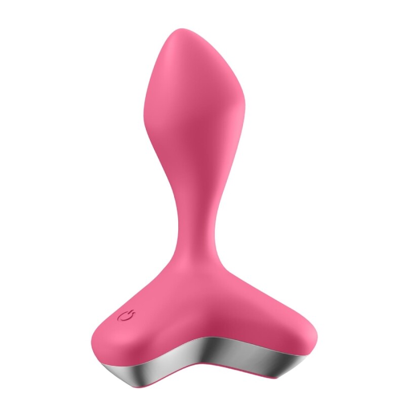 Анальна пробка Satisfyer Game Changer з вібрацією, рожева, 11.5 х 7.5 см - Зображення 2