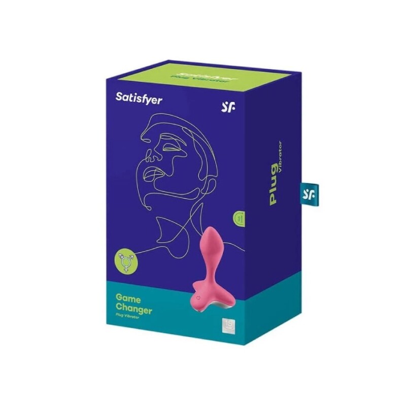 Анальна пробка Satisfyer Game Changer з вібрацією, рожева, 11.5 х 7.5 см - Зображення 1