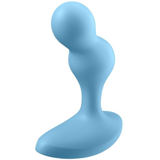 Анальний вібратор Satisfyer Deep Diver з додатком, блакитний, 11.2 х 4.3 см - Изображение 3