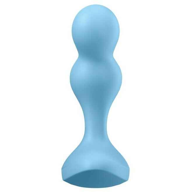 Анальний вібратор Satisfyer Deep Diver з додатком, блакитний, 11.2 х 4.3 см - Изображение 5